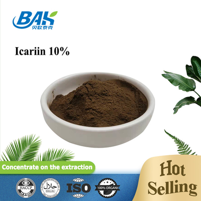10% Icariin Epimedium Extract bột bột màu vàng nhạt