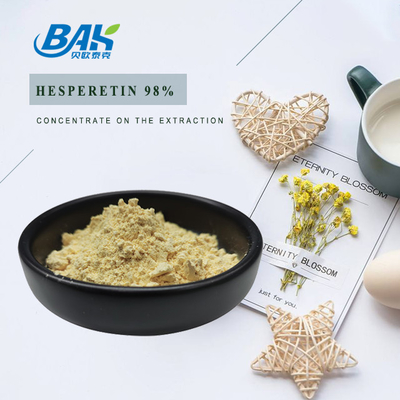 Giá tốt nhất Nhà máy bán buôn Hesperetin 98% bổ sung tăng cường miễn dịch CAS 520-33-2