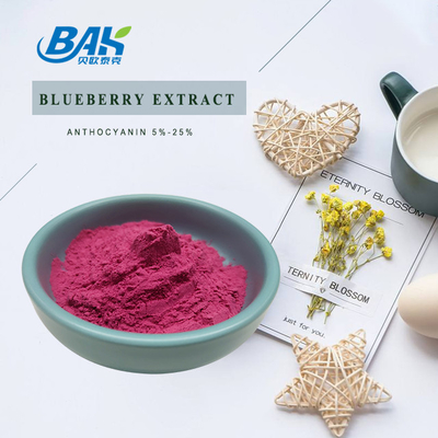 Bổ sung Anthocyanin chiết xuất từ ​​5% - 25% quả việt quất