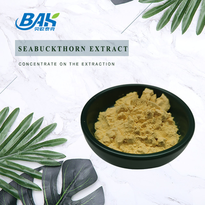 Thức ăn Seabuckthorn Berry Fruit Powder 100% Pass 80 Mesh