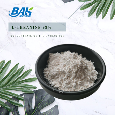 3081-61-6 Bột chiết xuất trà xanh Theanine 98% chiết xuất thảo dược tự nhiên cho chế độ ăn uống lành mạnh