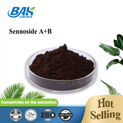 Sennoside A + B hòa tan trong nước Bột chiết xuất lá Senna tinh khiết