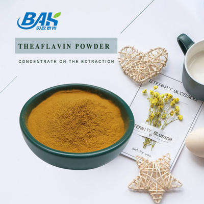 BAK Organic Theaflavin 20% - 80% Green Tea Extract Powder Cho Chăm sóc Sức khỏe