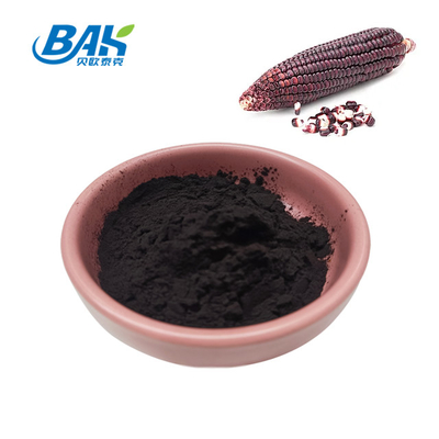Nhà máy BAK bán buôn Anthocyanin 35% Zea Mays Chất chiết xuất ngô màu tím bột màu tím