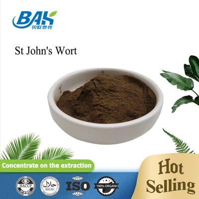 0,3% Hypericin St John'S Wort Brown Powder 100 ％ Pass 80 Mesh