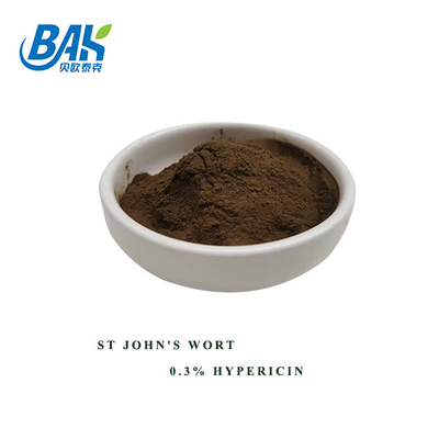 0,3% Hypericin St John'S Wort Brown Powder 100 ％ Pass 80 Mesh