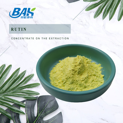 Các thành phần mỹ phẩm tự nhiên 95% Rutin Sophora Japonica chiết xuất bột màu vàng