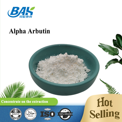 98% Thành phần mỹ phẩm tự nhiên Alpha Arbutin Bột trắng Cas 84380-01-8