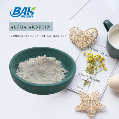 98% Thành phần mỹ phẩm tự nhiên Alpha Arbutin Bột trắng Cas 84380-01-8