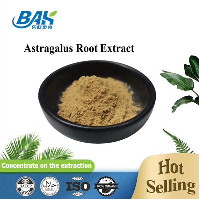 Astragalus tự nhiên Polysaccharide Astragalus gốc chiết xuất màu vàng nâu bột miễn dịch kích thích