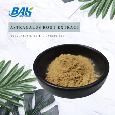 Astragalus tự nhiên Polysaccharide Astragalus gốc chiết xuất màu vàng nâu bột miễn dịch kích thích