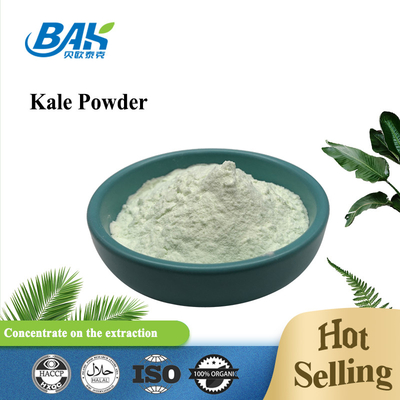 Thực phẩm Bổ sung dinh dưỡng Bột cải xoăn xanh Độ hòa tan trong nước tốt Bột trái cây và rau quả