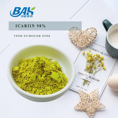 Chiết xuất thảo dược Bột Icariin 98% Bột chiết xuất Epimedium