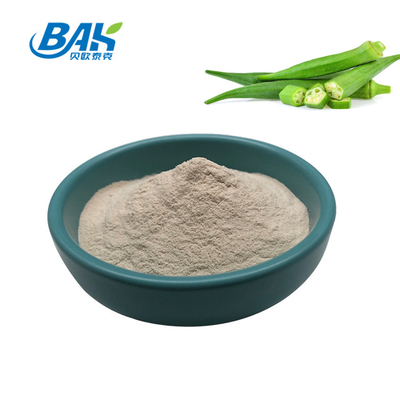 Bột trái cây và rau cấp thực phẩm Bột đậu bắp 5% Polyphenol