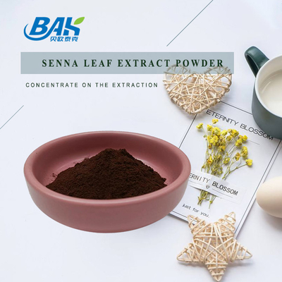 Chất chiết xuất lá Senna Sennosides A B Bột 20% hòa tan trong nước