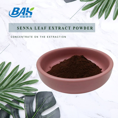 20% Sennosides Chiết xuất lá Senna Bột bổ sung 100% hòa tan trong nước