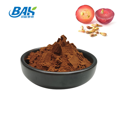 OPC Polyphenol Anthocyanin Chiết xuất hạt nho Bột màu nâu đỏ
