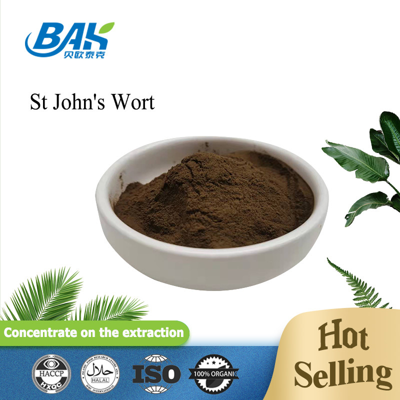 0,3% Hypericin St John'S Wort Brown Powder 100 ％ Pass 80 Mesh