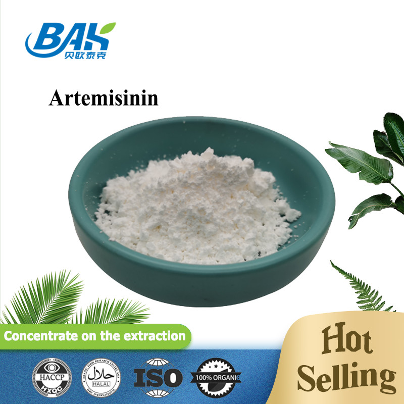 Nhà máy BAK bán buôn 99% Dihydroartemisinin tinh thể mắt không màu CAS 537-42-8