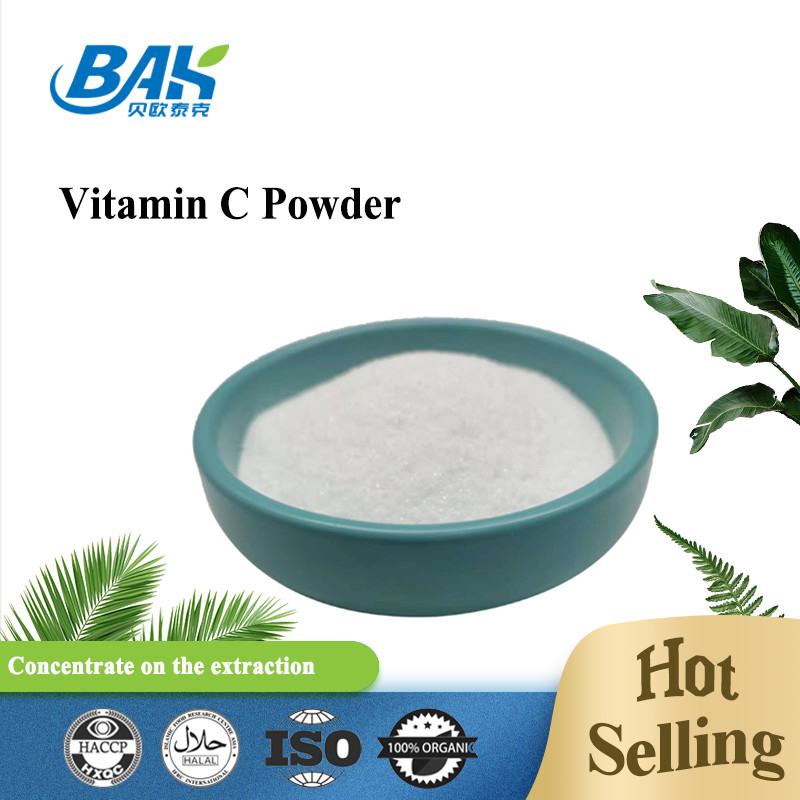 99% Axit Ascorbic Vitamin C Bột kết tinh trắng 95% Vượt qua 80 Lưới