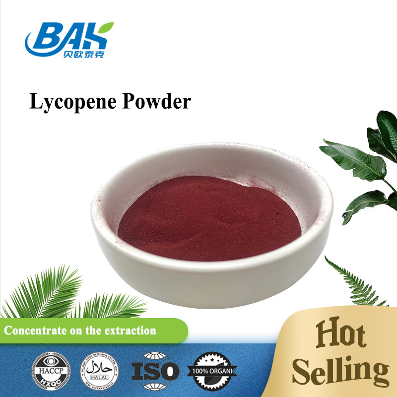 60 đến 80 lưới Cà chua Lycopene Bột màu đỏ sẫm 5% 10% 20% 50% 98%